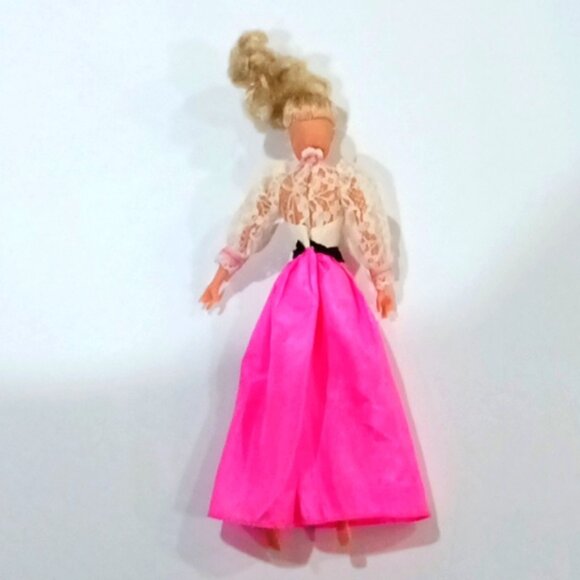 Vintage M.S. Shilman Hong Kong 1984 Angel Face Blonde Barbie Clone Articulated - Picture 2 of 6
